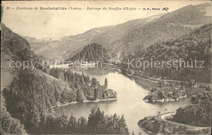 Rochetaillee Saint Etienne Barrage du Gouffre d_Enfer