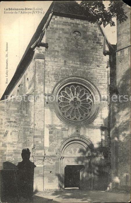 La Benisson-Dieu Entree de l'Abbaye