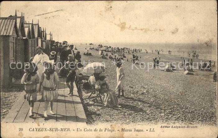 Cayeux-sur-Mer Plage au maree basse