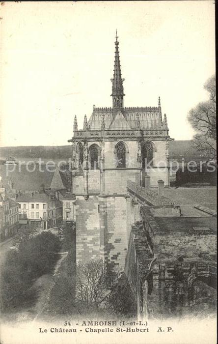Amboise Chateau Chapelle St Hubert