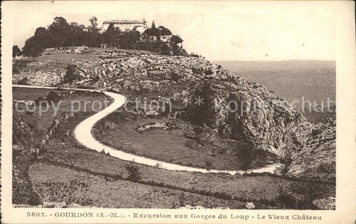 Gourdon Alpes-Maritimes Aux Gorges du Loup Vieux Chateau