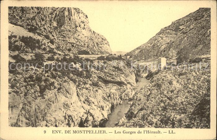 Montpellier Herault Les Gorges de l_Herault
