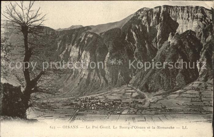 Oisans Le Pre Gentil Bourg d_Oisans et la Roma