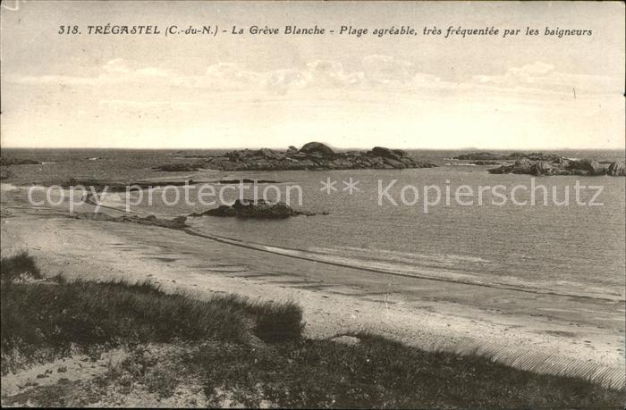 Tregastel La Greve Blanche Plage