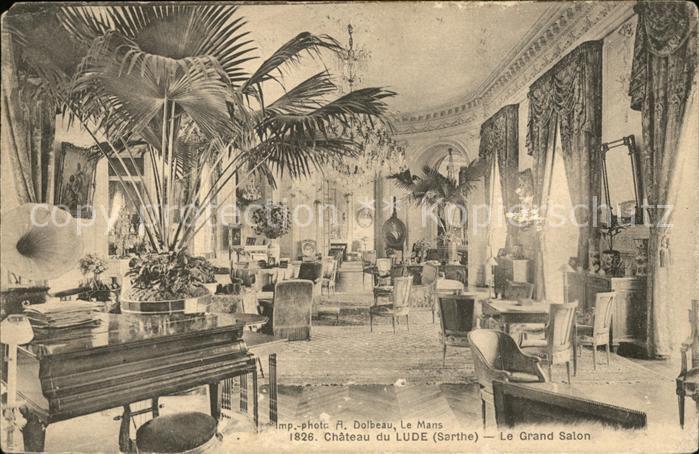 Le Lude Chateau Le Grand Salon