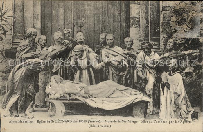 Saint-Leonard-des-Bois Eglise Mort de la Sainte Vierge Mise au
