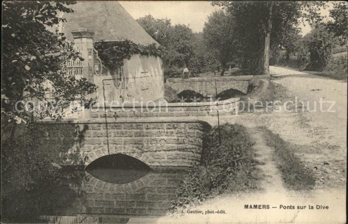 Mamers Sarthe Ponts sur la Dive