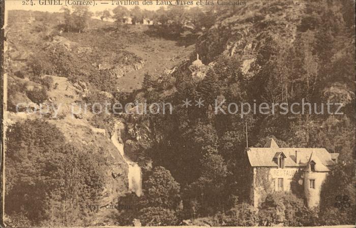 Gimel-les-Cascades Pavillon des Eaux Vives et les Cascades