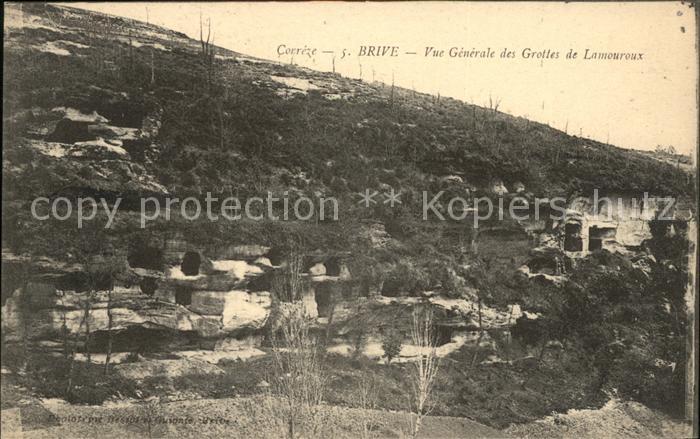 Brive Correze Vue generale des Grottes de Lamouroux