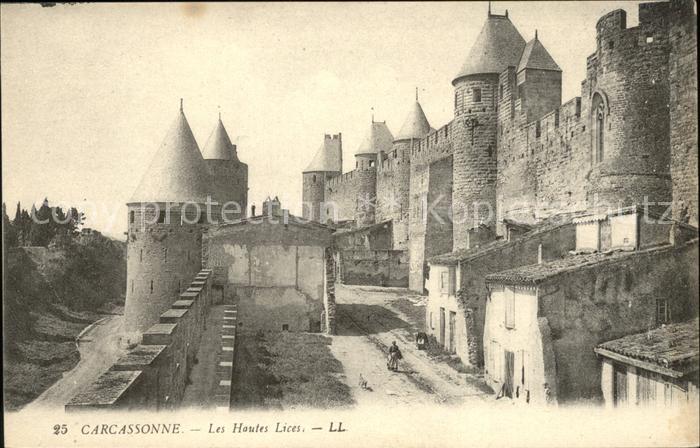 Carcassonne Les Hautes Lices Cite Festung