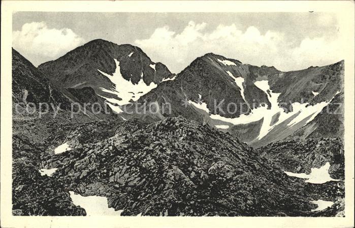 Pyrenees Region Massif du Carlitte Pic Gebirgspanorama