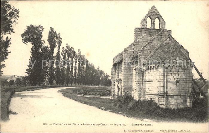 Noyers-sur-Cher Saint Lazare Ruines