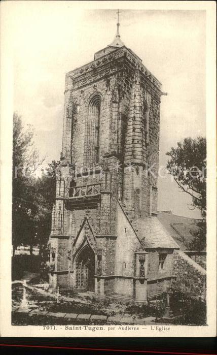 St Tugen Saint-Tugen Primelin 29 Finiste Eglise