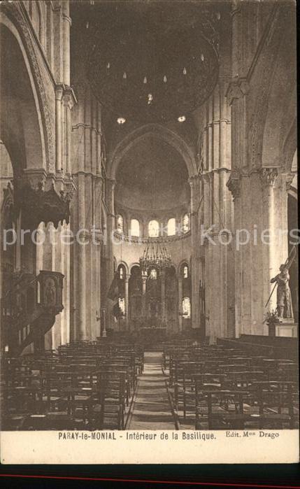Paray-le-Monial Interieur de la Basilique
