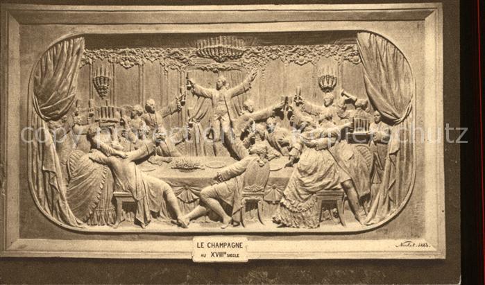 Reims Champagne Ardenne Relief sculpte dans la craie No. 15 La