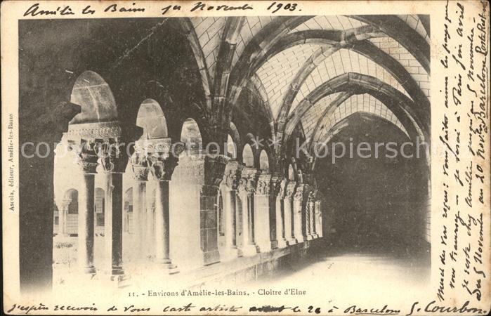Amelie-les-Bains-Palalda Cloitre d Elne Kloster