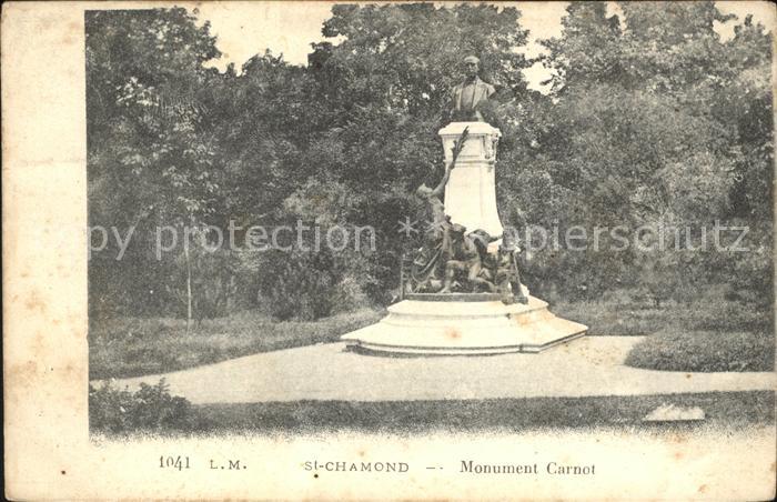 Saint-Chamond Monument Carnot