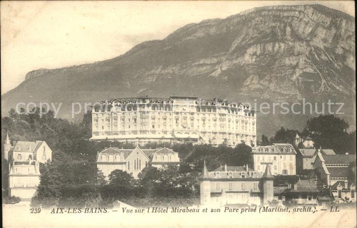 Aix-les-Bains Hotel Mirabeau et Parc