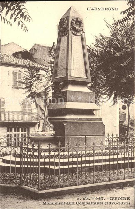 Issoire Monument aux Combattants