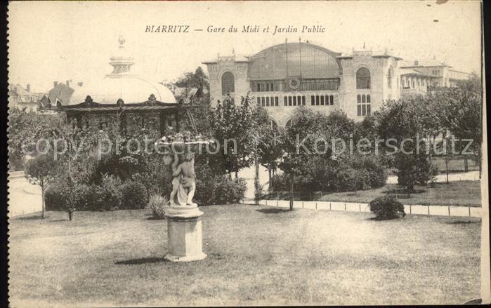 Paris Gare du Midi et Jardin Public