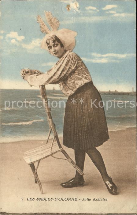 Les Sables-d Olonne Une jolie Sablaise