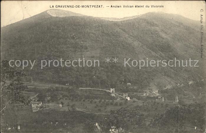 Montpezat-sous-Bauzon Ancien Volcan eteint du Vivarais