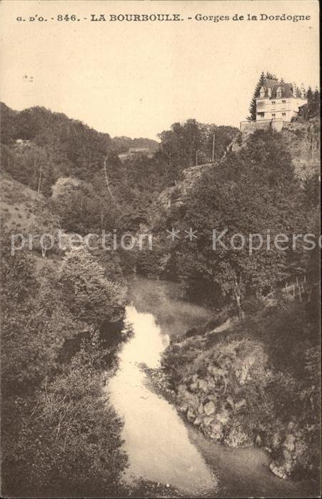 La Bourboule Gorges de la Dordogne