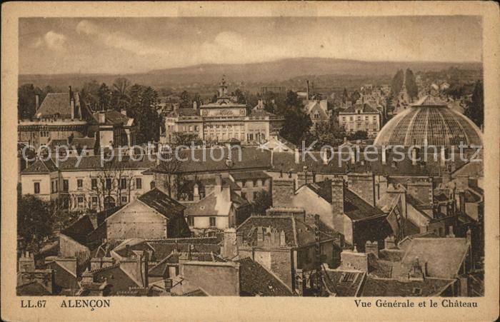 Alencon Vue generale et le Chateau