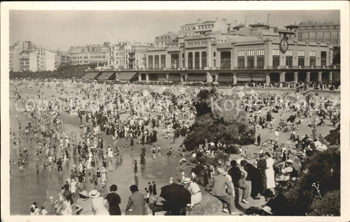 Biarritz Pyrenees Atlantiques Casino Municipal Plage