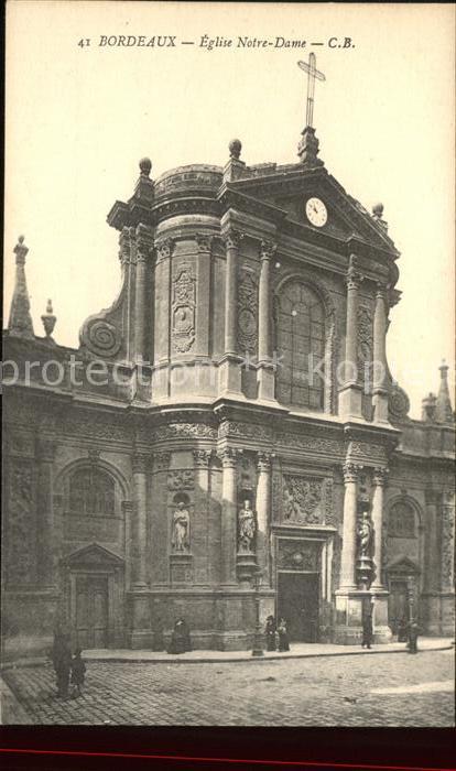 Bordeaux Eglise Notre Dame