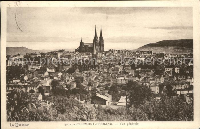 Clermont-Ferrand Vue generale Cathedrale