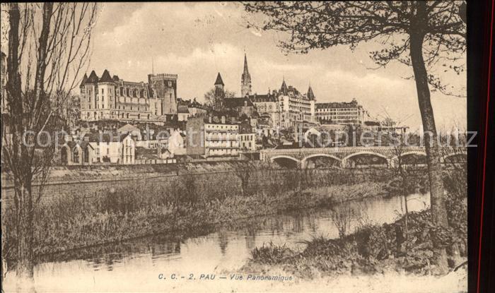 Pau 64 Vue panoramique Pont