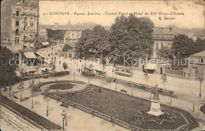 Limoges Haute Vienne Square Jourdan Central Hotel et Hotel d