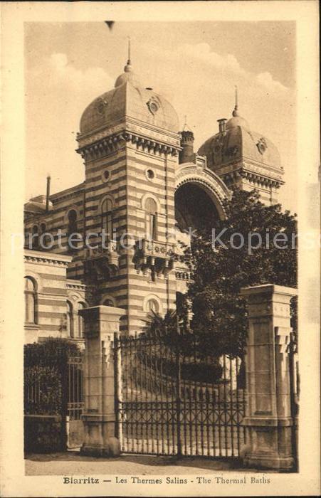 Biarritz Pyrenees Atlantiques Thermes Salins