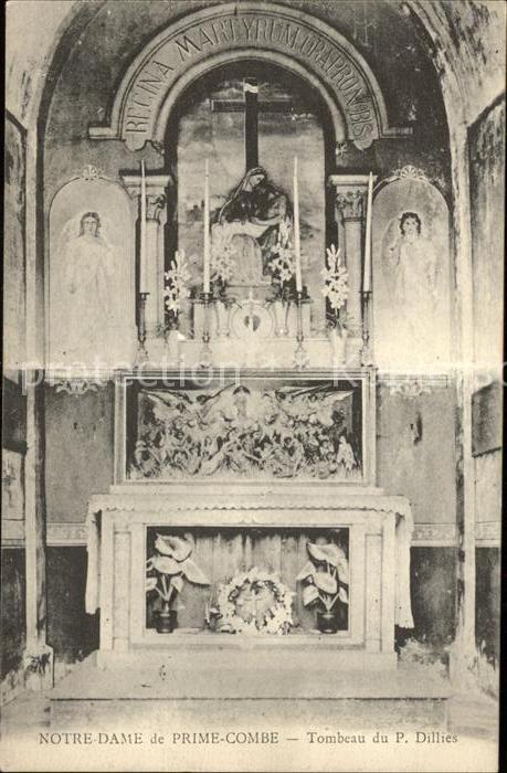 Fontan Notre Dame de Prime Combe Tombeau du P. Dillies