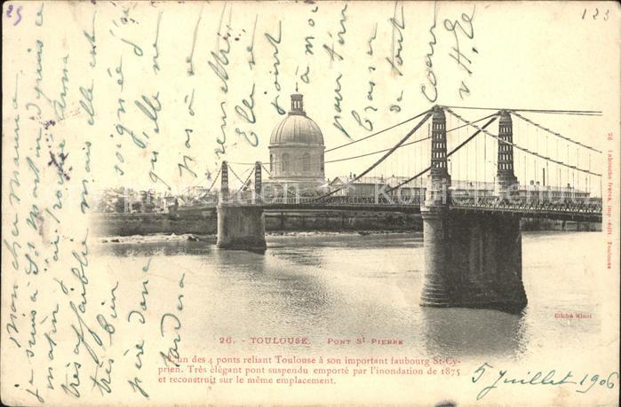 Toulouse Haute-Garonne Pont Saint Pierre