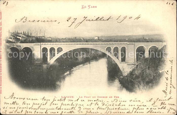 Lavaur Tarn Pont du Chemin de Fer
