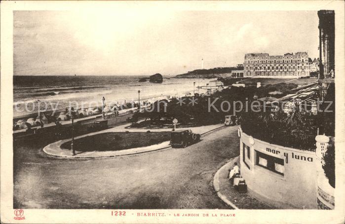 Biarritz Pyrenees Atlantiques Jardin de la Plage