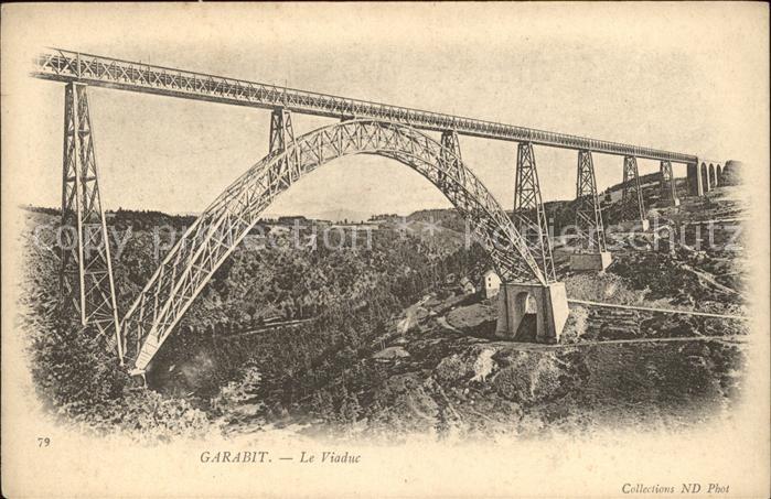 Viaduc de Garabit Pont en Fer Eisenbahnbrücke