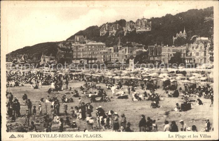 Trouville-sur-Mer La Plage et les Villas