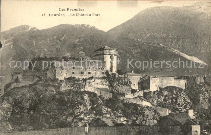 Lourdes Hautes Pyrenees Chateau Fort