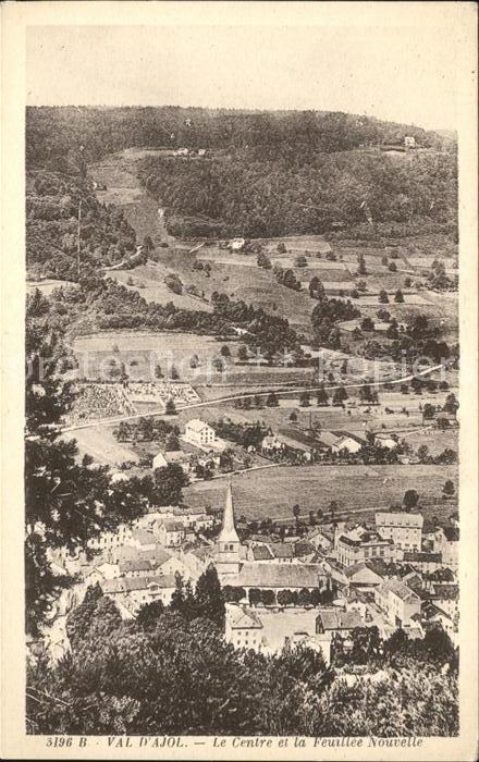 Le Val-d Ajol Centre et la Feuillee Nouvelle