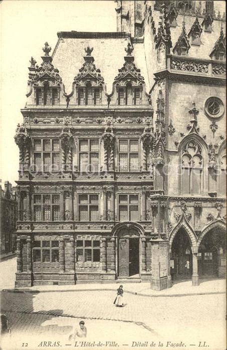 Arras Pas-de-Calais Hotel de Ville Facade