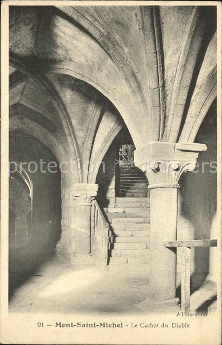 Mont-Saint-Michel Le Cachot du Diable