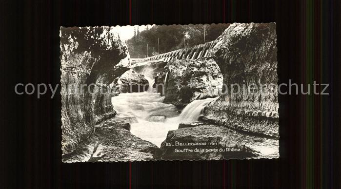 Bellegarde-sur-Valserine Gouffre de la perte du Rhone