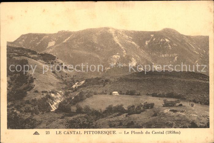 Laveissiere Panorama Plomb du Cantal