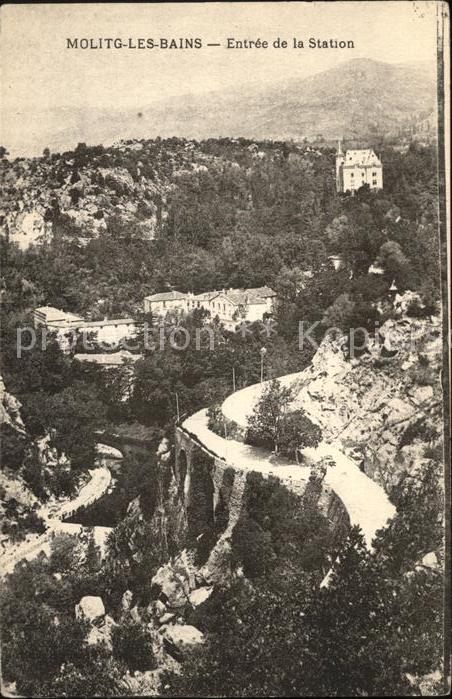 Molitg-les-Bains Entree de la Station