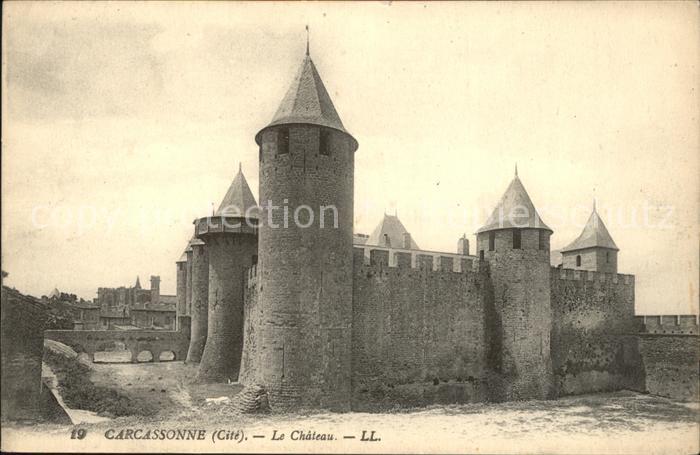 Carcassonne Cite Chateau Festung