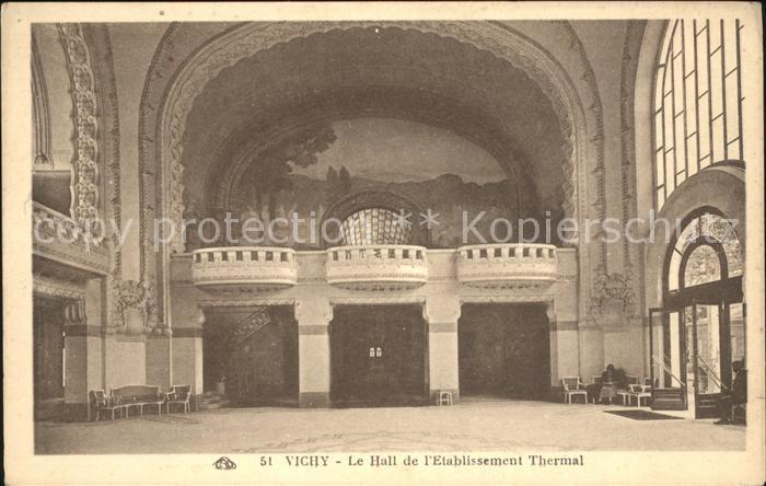 Vichy Allier Etablissement Thermal Hall
