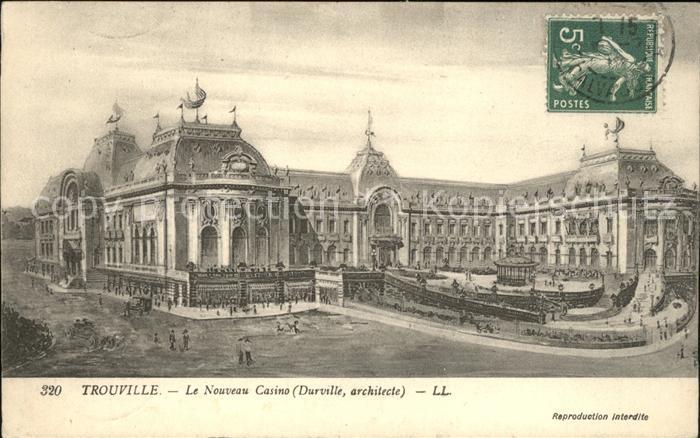 Trouville-sur-Mer Nouveau Casino architecte Durville Stem